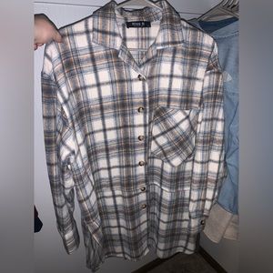 Flannel Jacket Coat. Flannel Shacket. Flannel Shirt Jacket